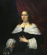 Bartholomeus van der Helst Lady in Black France oil painting artist